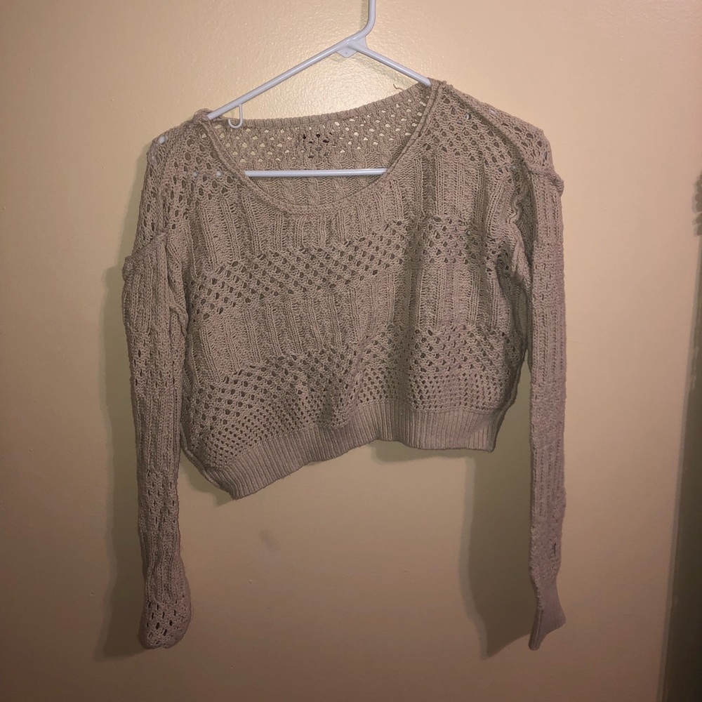 Crochet crop top